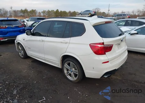 2014 BMW X3 xDrive35I from USA, damaged, VIN 5UXWX7C50E0E77249